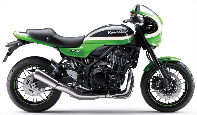 Z900RSカフェ ヴィンテージライムグリーン×エボニー|カワサキ「Z900RS 」カフェ 歴代カラーオールアルバム【’18〜’22 完全網羅!!】