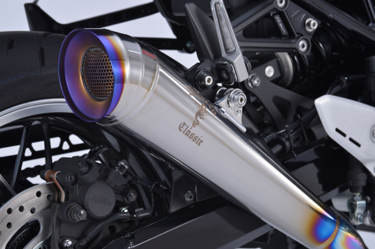 メガホンタイプ チタンポリッシュ|厳選!カワサキ「Z900RS」マフラー情報局【前編】カスタムパーツの王道を総チェック!!