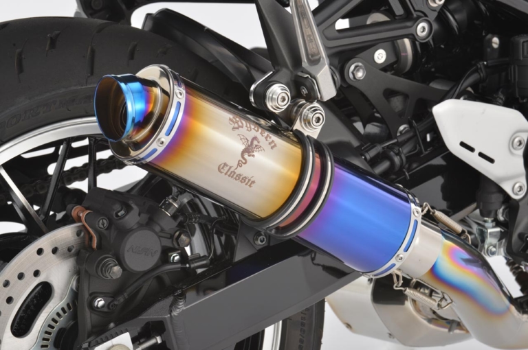 チタンドラッグブルー|厳選!カワサキ「Z900RS」マフラー情報局【前編】カスタムパーツの王道を総チェック!!