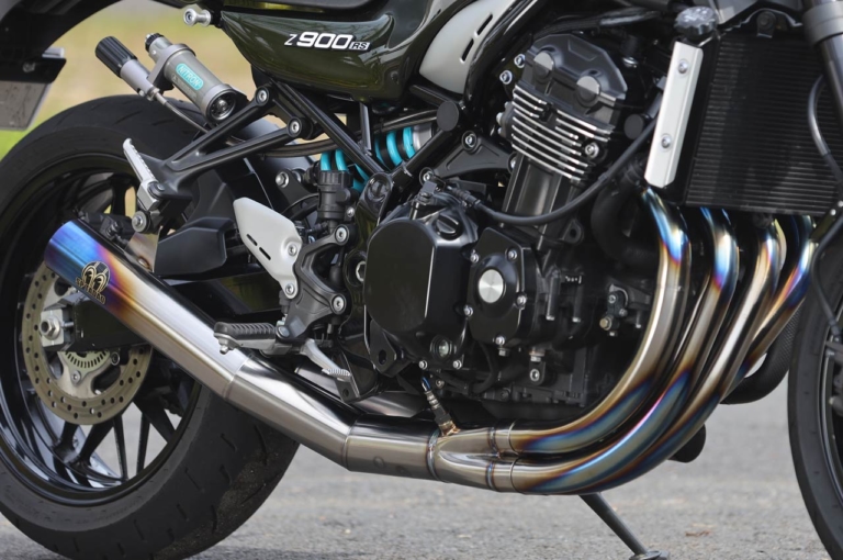 POWERBOX FULL 4in1 TitanBlue|厳選!カワサキ「Z900RS」マフラー情報局【前編】カスタムパーツの王道を総チェック!!