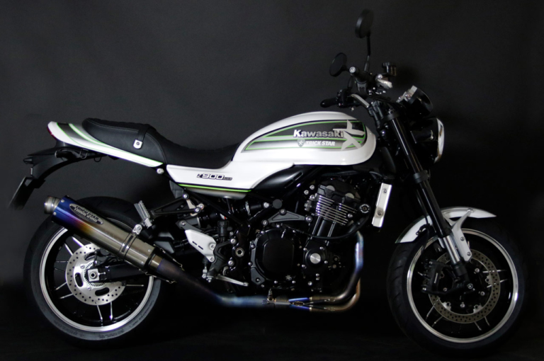 政府認証フルエキゾーストマフラー 115×400焼きチタンGP|厳選!カワサキ「Z900RS」マフラー情報局【前編】カスタムパーツの王道を総チェック!!