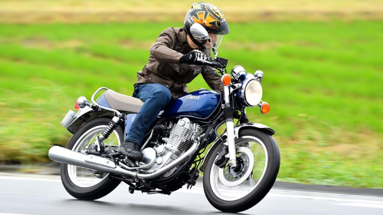 SR400ファイナルエディション 外装 ブルー インジェクション車