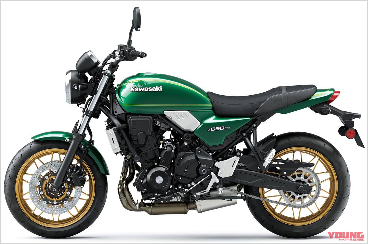 カワサキZ650RS|スタイリング|Z900RSより28kgも軽い! カワサキZ650RSディテール解説〈スタイリング編〉スリムな快速ツインZ降臨