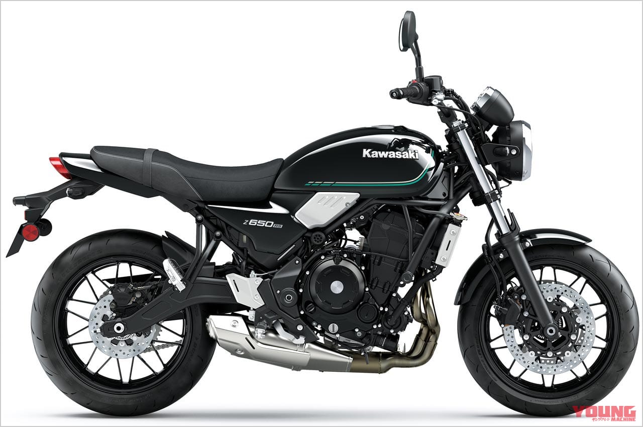 カワサキZ650RS|カラーバリエーション|Z900RSより28kgも軽い! カワサキZ650RSディテール解説〈スタイリング編〉スリムな快速ツインZ降臨