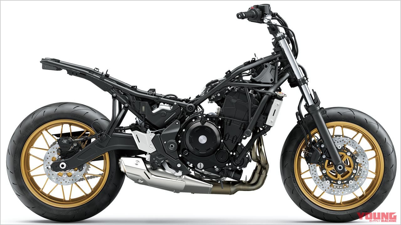 |軽量車体に68psの快活パワー! 新型カワサキZ650RSディテール解説〈エンジン&シャーシ編〉