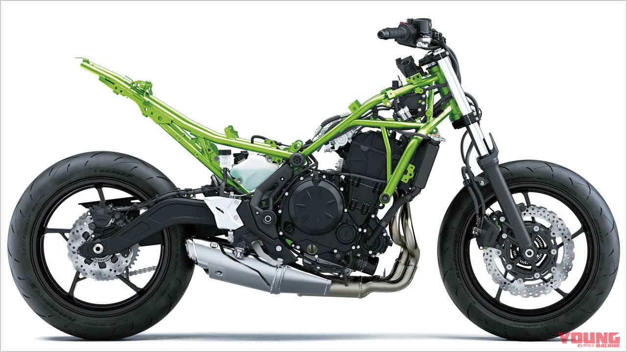 |軽量車体に68psの快活パワー! 新型カワサキZ650RSディテール解説〈エンジン&シャーシ編〉