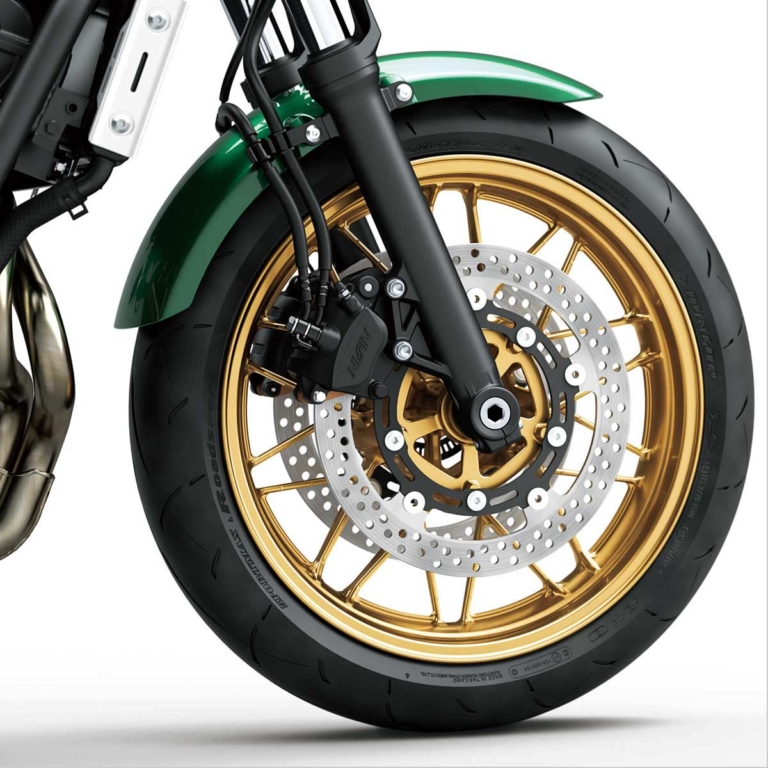 カワサキZ650RS|フロントまわり|軽量車体に68psの快活パワー! 新型カワサキZ650RSディテール解説〈エンジン&シャーシ編〉