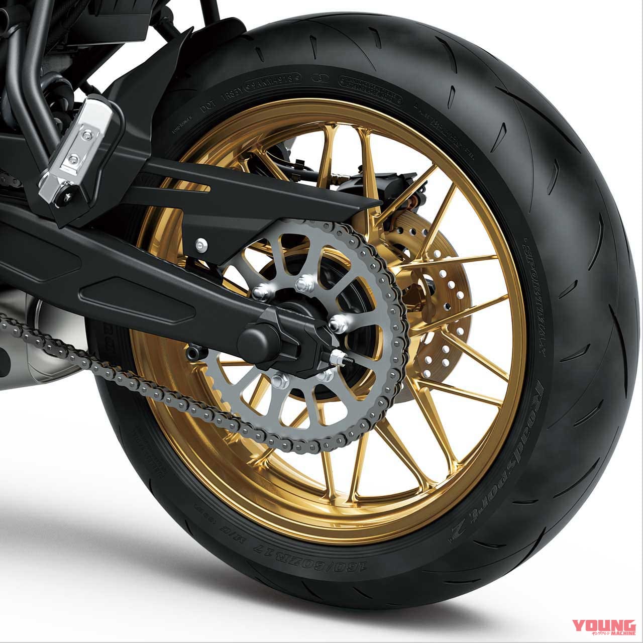 カワサキZ650RS|リヤまわり|軽量車体に68psの快活パワー! 新型カワサキZ650RSディテール解説〈エンジン&シャーシ編〉