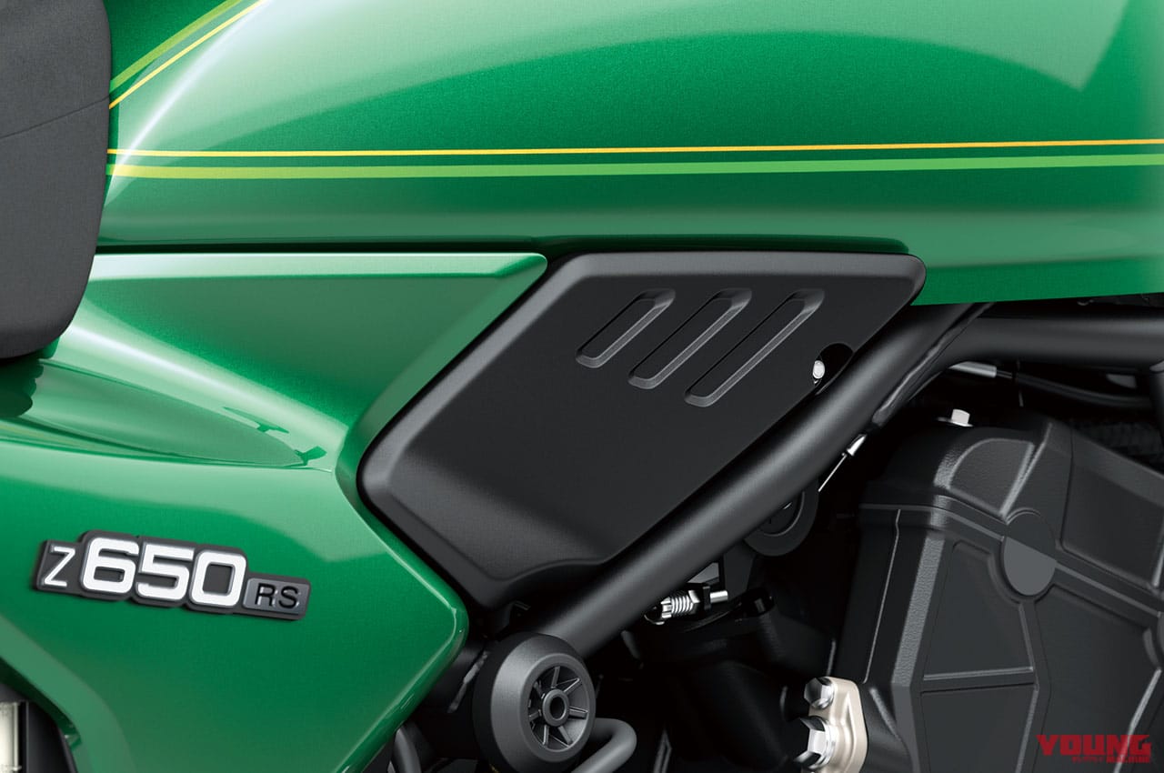 |各機能パーツも’70年代Zスタイル再現! 新型カワサキZ650RSディテール解説〈主要装備&アクセサリー編〉