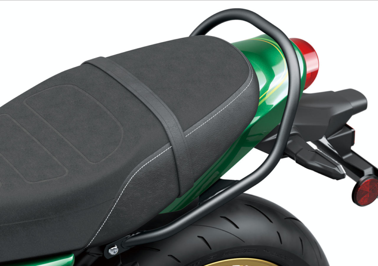 カワサキZ650RS|グラブレール|各機能パーツも’70年代Zスタイル再現! 新型カワサキZ650RSディテール解説〈主要装備&アクセサリー編〉