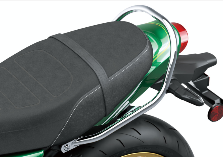 カワサキZ650RS|グラブレール|各機能パーツも’70年代Zスタイル再現! 新型カワサキZ650RSディテール解説〈主要装備&アクセサリー編〉