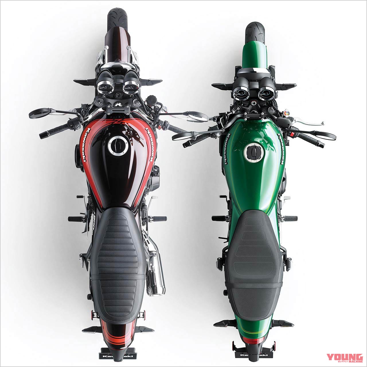 カワサキZ900RS vs Z650RS|やっぱり気になる兄弟車比較! 新型カワサキZ650RS vs Z900RS【ムッチリな兄か、スリムな弟か?!】