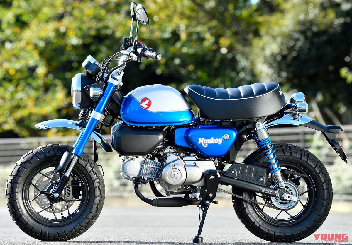 ホンダ モンキー125|スタイリング|ホンダ新型モンキー125&スーパーカブC125インプレッション【車両比較編:新規制対応モデルチェンジ】