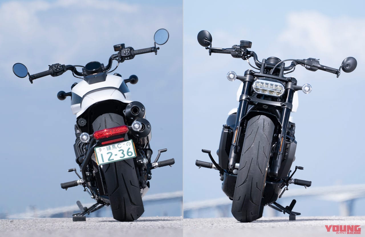 ハーレーダビッドソン スポーツスターS|スタイリング|次世代型ハーレーの実力やいかに!? 新型水冷「スポーツスターS」試乗インプレッション〈車体チェック編〉