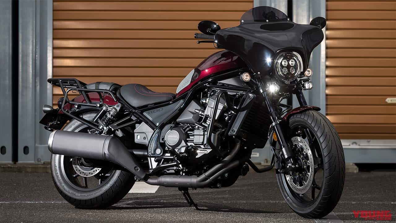 ホンダレブル1100|キジマ カスタム|レブル1100の利便性とドレスアップをハイレベルで仕上げるキジマカスタム