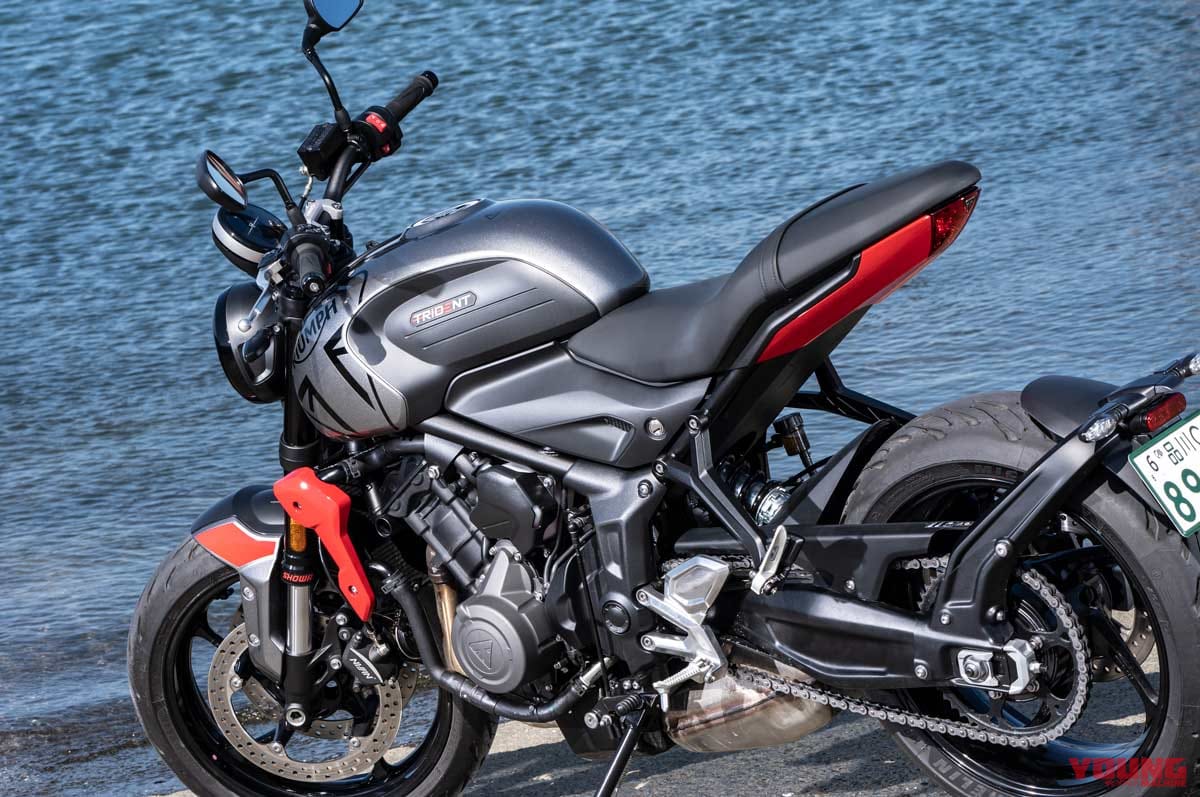 トライアンフ トライデント660|トライアンフ トライデント660再検証インプレ【3気筒エンジンの高揚感は唯一無二!】