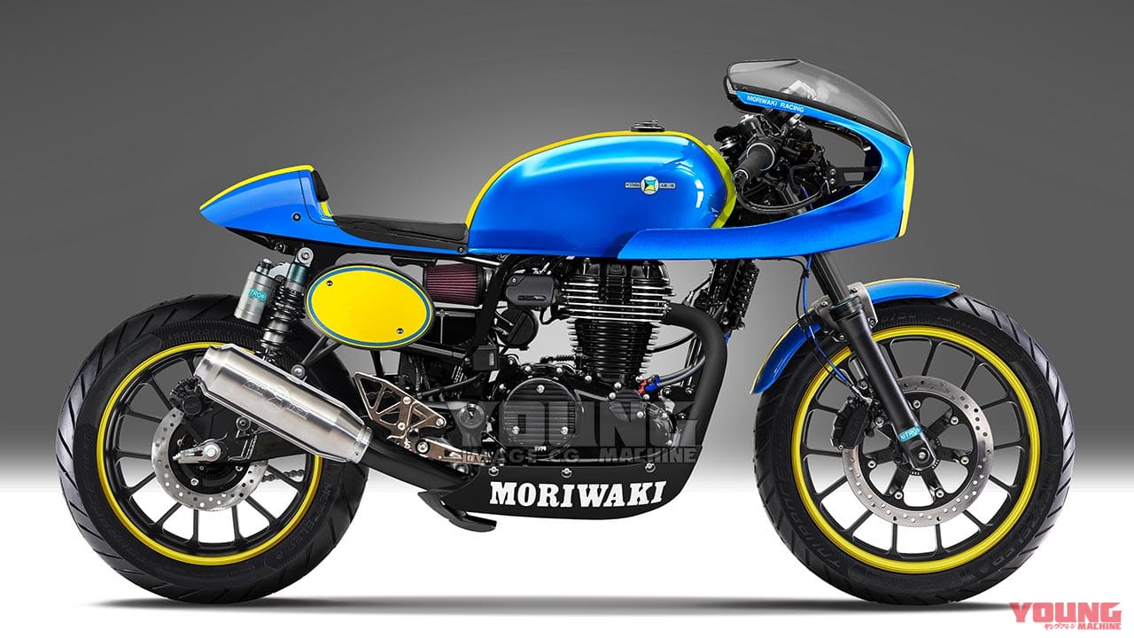 モリワキGB350レーサー|予想モデル|モリワキが独自開発レーサーでGB350ワンメイクレースに参戦!?〈YM未来予想〉