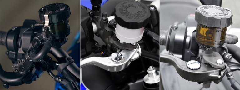 ヤマハXSR900|フロントブレーキマスターシリンダー|専用装備で戦闘力増! 新型ヤマハXSR900ディテール詳報〈エンジン&車体編〉