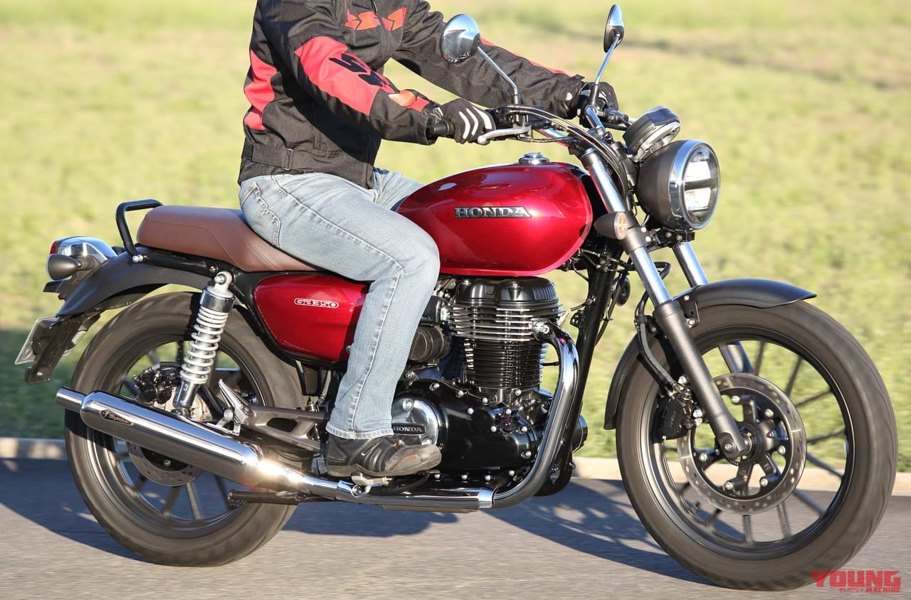 |ロングストローク単気筒の理想形かも! 鈴鹿で見つけたGB350カスタム【アールズギア編】