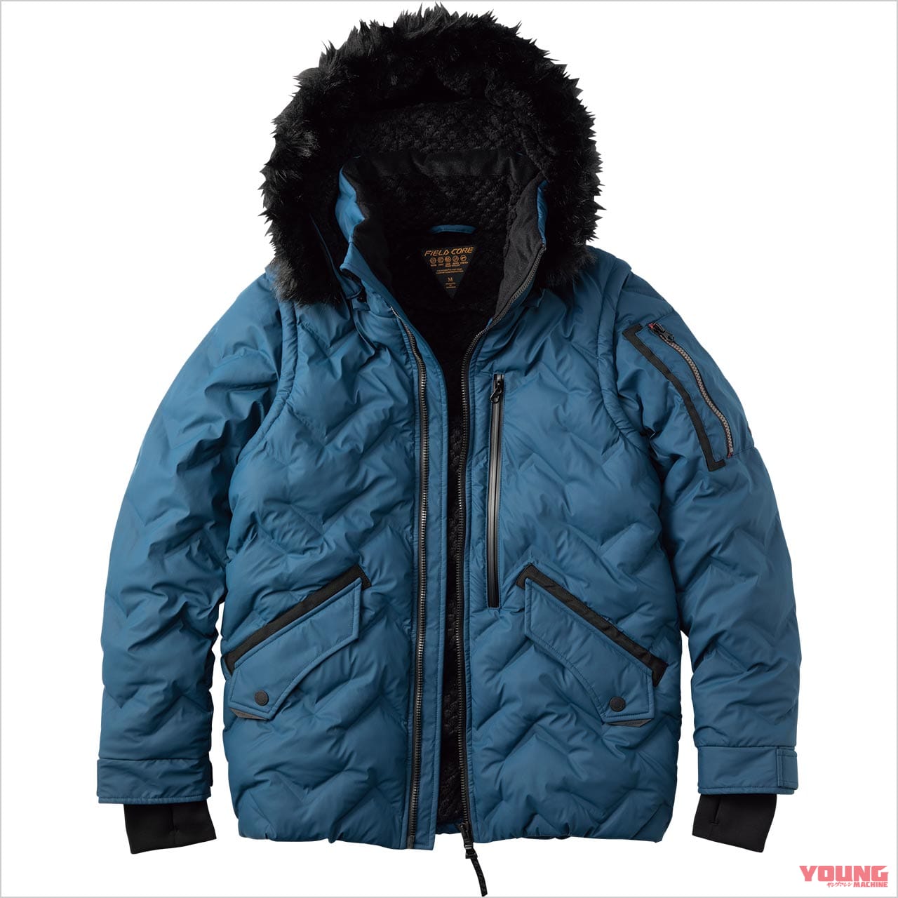 ワークマン|フィールドコア ユーロアルティメットデュアルフーディー HJ007|カラーバリエーション|ワークマン’21-’22秋冬新作コレクション〈アウター編#4〉フィールドコア ユーロアルティメットデュアルフーディーetc.