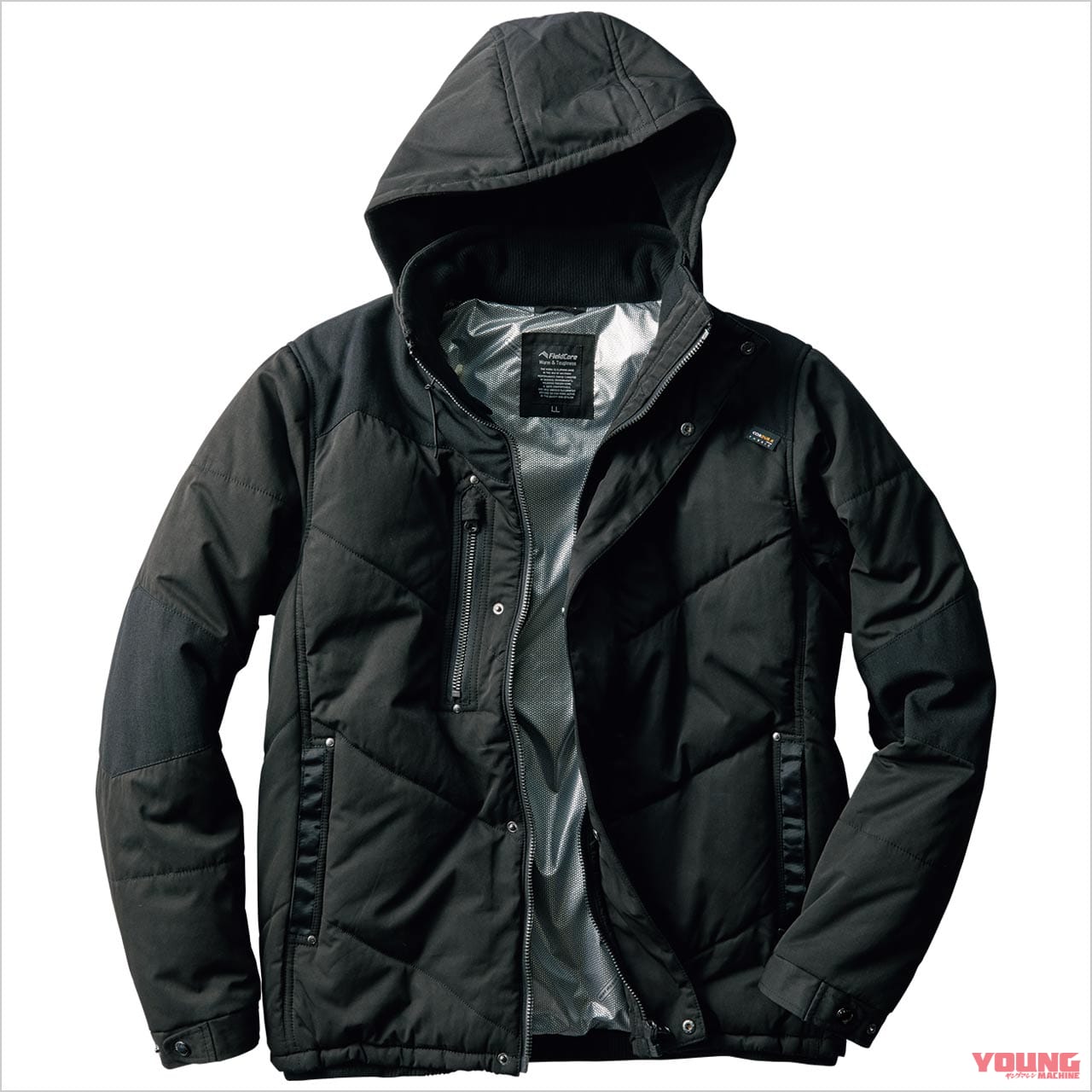 ワークマン|フィールドコア 裏アルミフィールドブルゾン HJ003E|カラーバリエーション|ワークマン’21-’22秋冬新作コレクション〈アウター編#5〉フィールドコア 裏アルミフィールドブルゾン etc.
