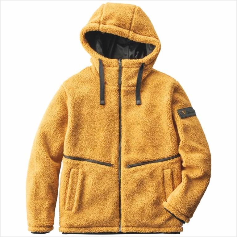 ワークマン|フィールドコア ユーロボア防風リバーシブルフーディー HJ012A|カラーバリエーション|ワークマン’21-’22秋冬新作コレクション〈アウター編#5〉フィールドコア 裏アルミフィールドブルゾン etc.