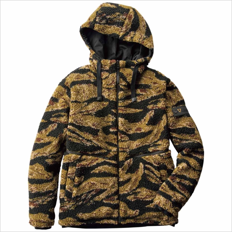 ワークマン|フィールドコア ユーロボア防風リバーシブルフーディー HJ012A|カラーバリエーション|ワークマン’21-’22秋冬新作コレクション〈アウター編#5〉フィールドコア 裏アルミフィールドブルゾン etc.