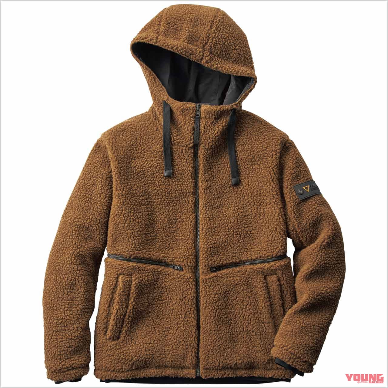 ワークマン|フィールドコア ユーロボア防風リバーシブルフーディー HJ012A|カラーバリエーション|ワークマン’21-’22秋冬新作コレクション〈アウター編#5〉フィールドコア 裏アルミフィールドブルゾン etc.