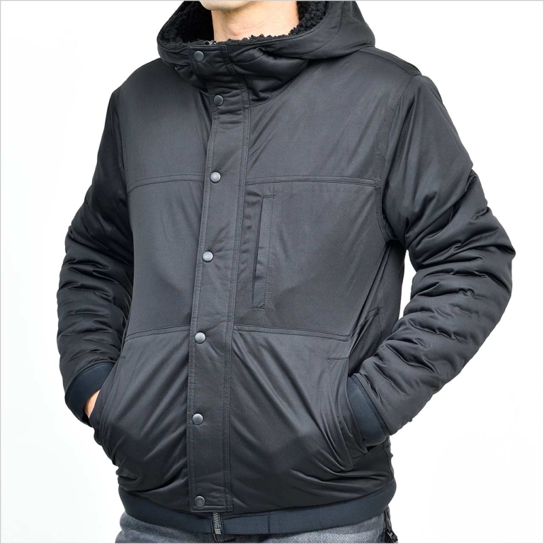 ワークマン|フィールドコア ユーロボア防風リバーシブルフーディー HJ012A|防風ストレッチ生地|ワークマン’21-’22秋冬新作コレクション〈アウター編#5〉フィールドコア 裏アルミフィールドブルゾン etc.