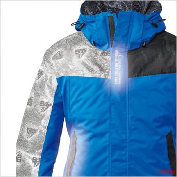 ワークマン|イージス 透湿防水防寒スーツリフレクト H300A|フロントリフレクター|ワークマン’21-’22秋冬新作コレクション〈アウター編#6〉イージス透湿防水防寒スーツ