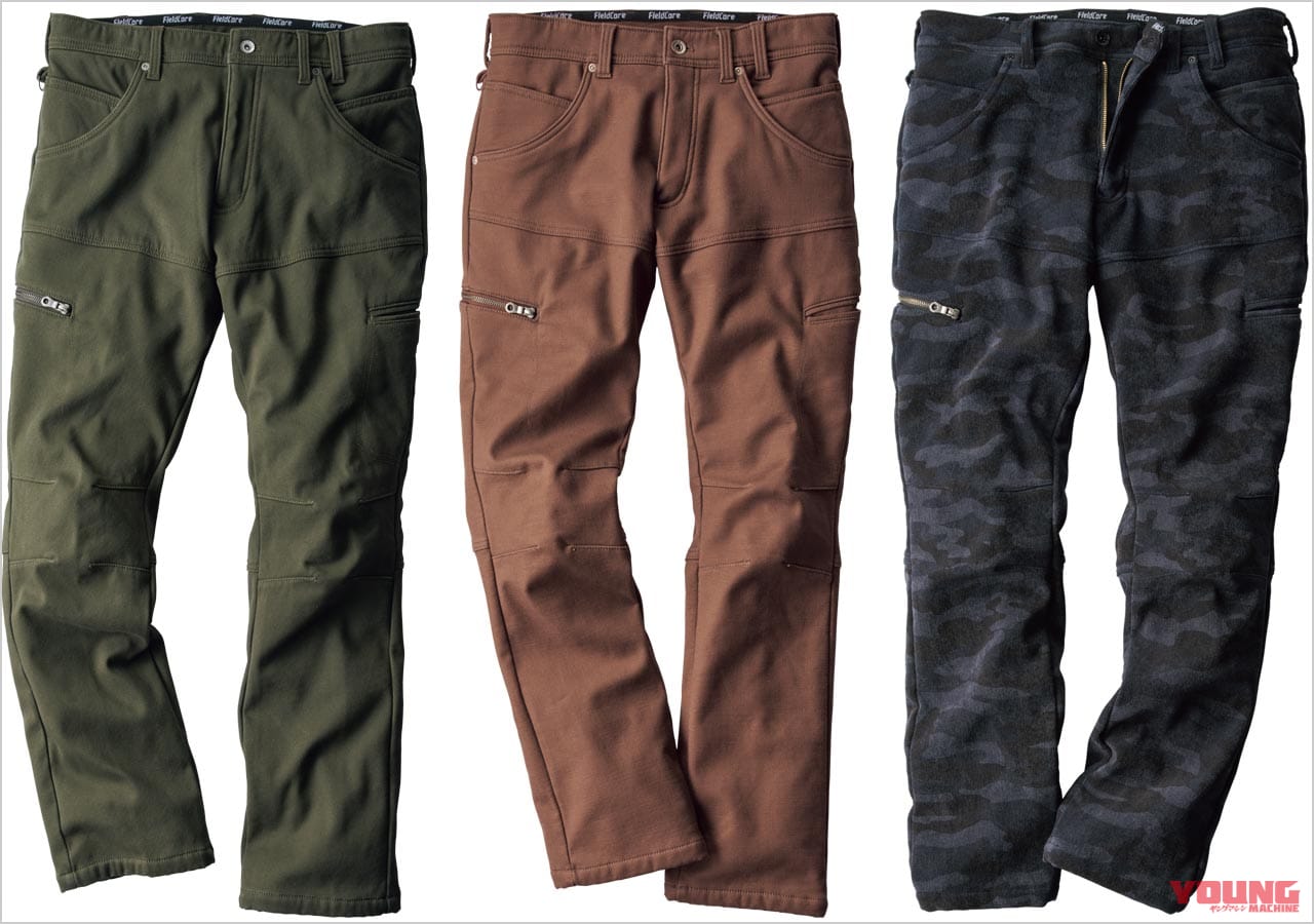 ワークマン|フィールドコアストレッチマイクロウォームパンツ HP002E|ワークマン’21-’22秋冬新作コレクション〈アウター編#5〉フィールドコア 裏アルミフィールドブルゾン etc.