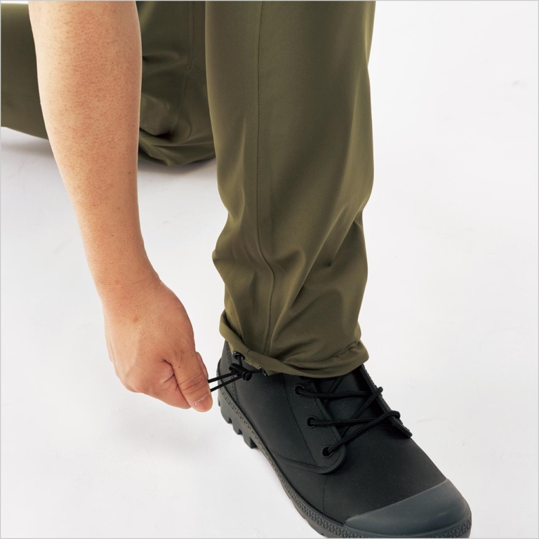 ワークマン|イージス イナレムライトウォームパンツ NR003|裾|ワークマン’21-’22秋冬新作コレクション〈レインアイテム編〉イージス イナレムシリーズ