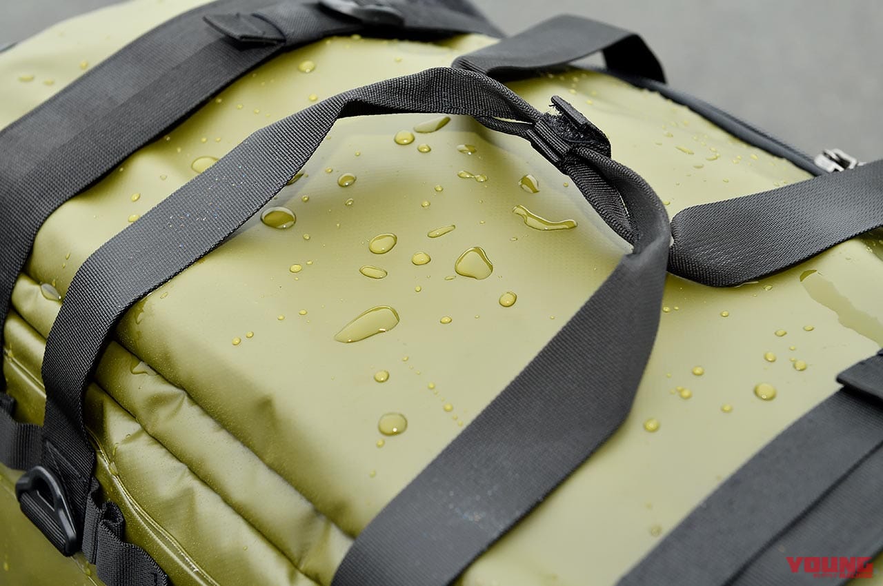 |ストリームトレイル×カブハウスのコラボ防水バッグ試用インプレ【オリジナルカラー&大容量55L】