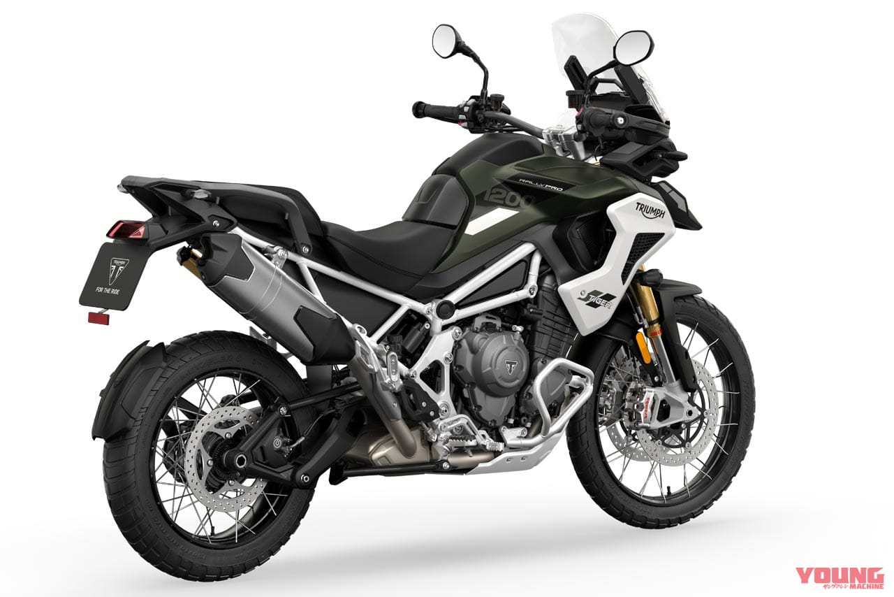 |ビッグ3気筒アドベンチャー、トライアンフ「タイガー1200」がフルモデルチェンジして4月発売