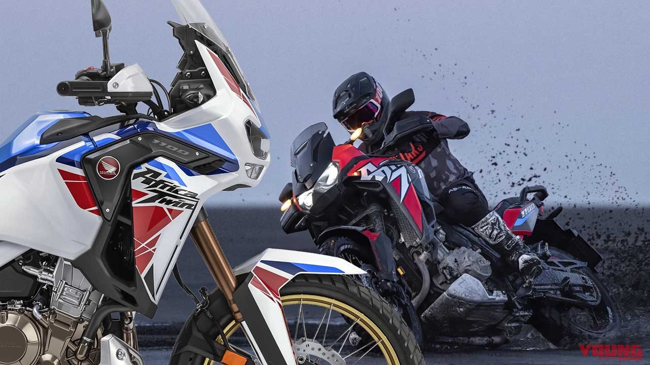 ホンダ「アフリカツイン」新装備&ニューカラー採用! アンドロイドオートやDRLを追加