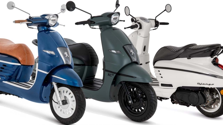 125cc/150ccのネオレトロスクーター「プジョー ジャンゴ」の2022年モデルが登場!