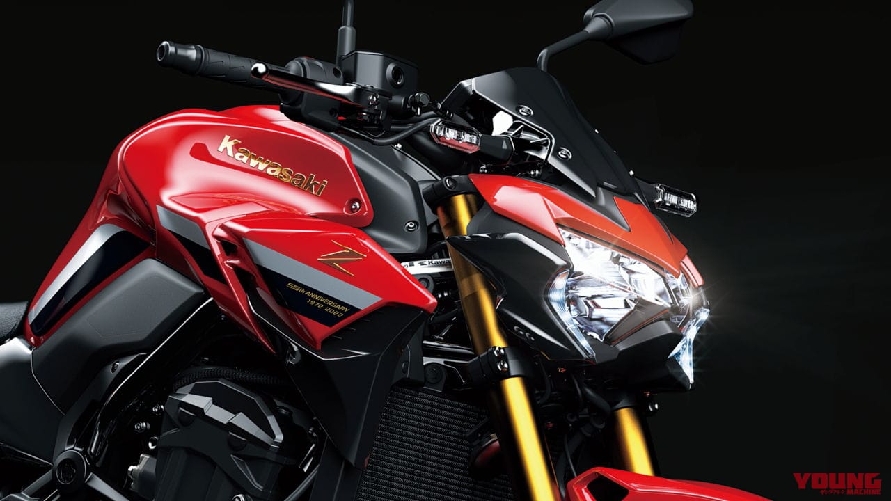 真紅のカワサキ「Z900 50th Anniversary」はZ1100GP/GPz900Rをリスペクトして登場!