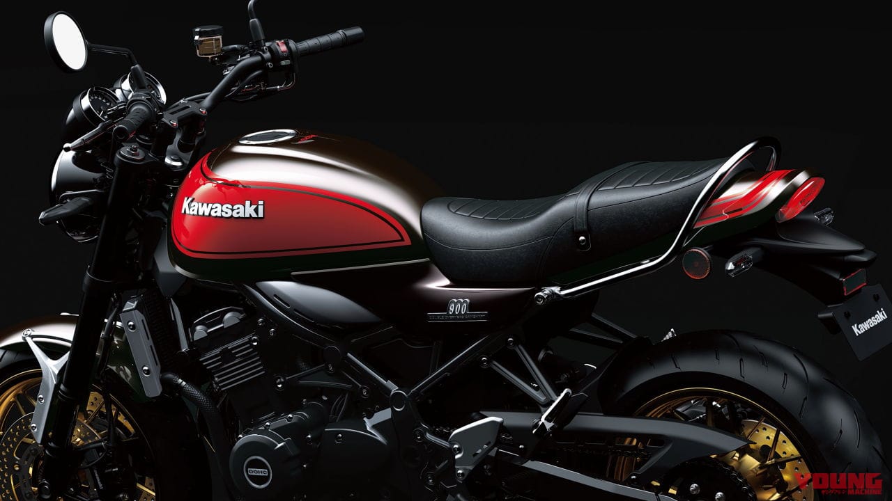 カワサキ「Z900RS 50th Anniversary」艶々の火の玉カラーで登場!