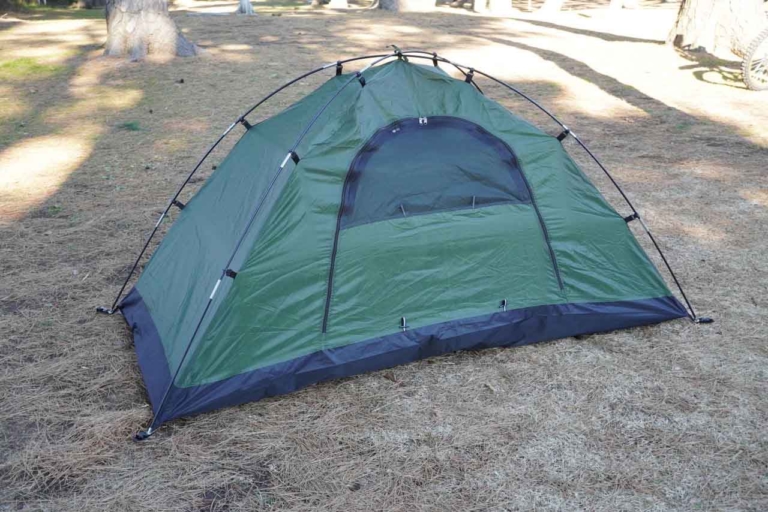 ワークマン|キャンプ|【-1.5℃、寝れんのか!】ワークマンのテント(4900円)でソロキャンプしてみた【発売直前】