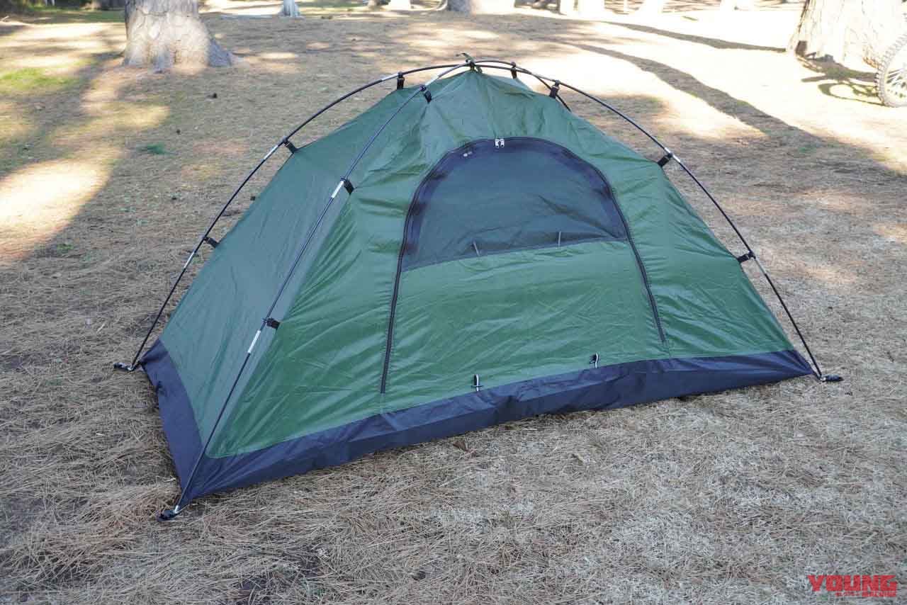 ワークマン|キャンプ|【-1.5℃、寝れんのか!】ワークマンのテント(4900円)でソロキャンプしてみた【発売から1年の人気モデル】