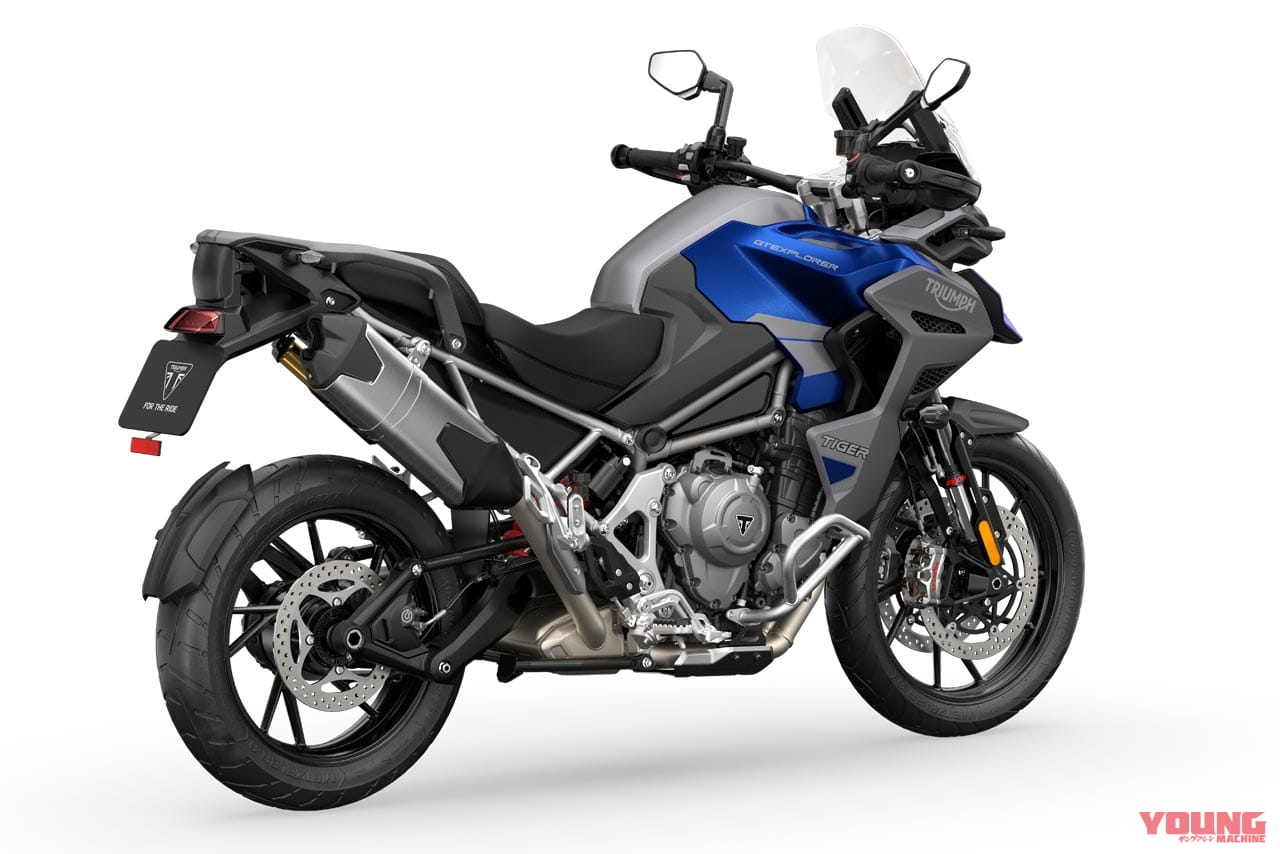|ビッグ3気筒アドベンチャー、トライアンフ「タイガー1200」がフルモデルチェンジして4月発売