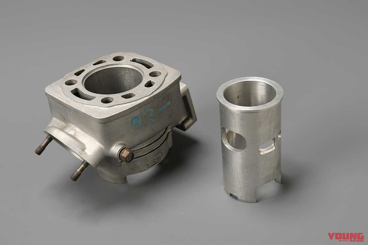 井上ボーリング|ヤマハRZ250用アルミメッキスリーブ|井上ボーリングの仕事〈#1〉エンジンで世界を笑顔に!!