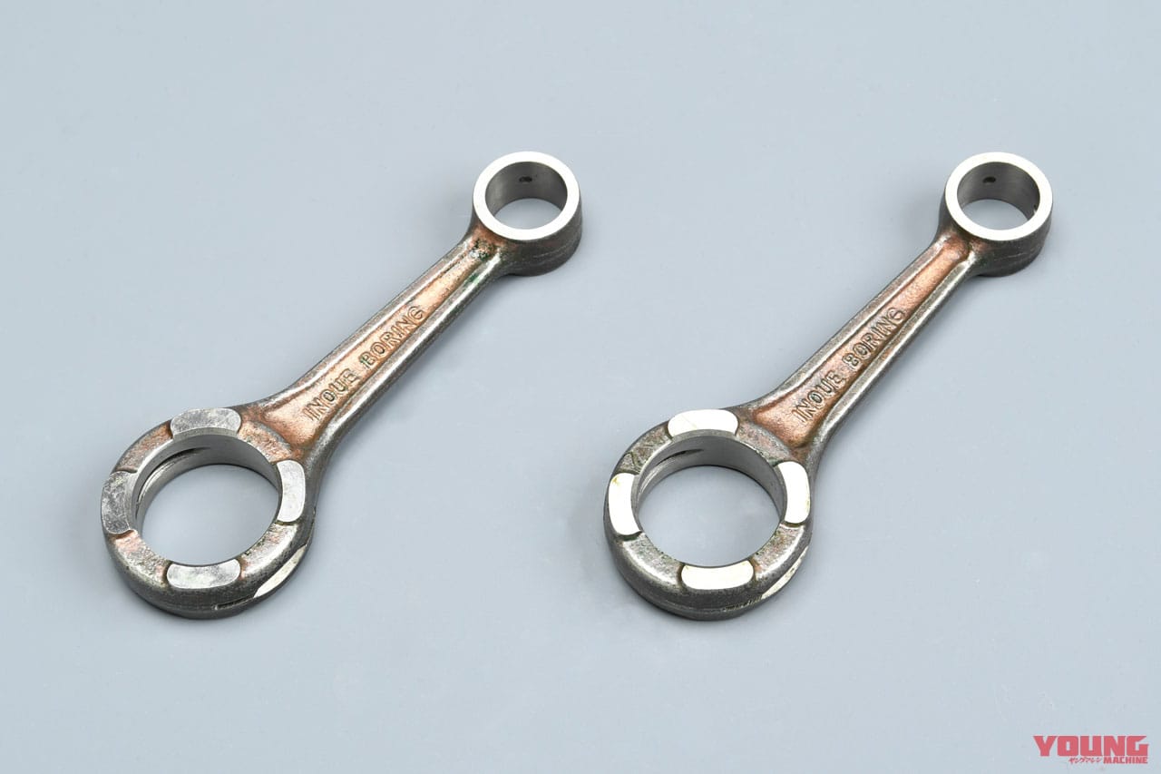 NSR250R|コンロッド|井上ボーリングの仕事〈#3〉 2ストロークの再生/長寿命化と、H2用ビレットヘッドの最新情報