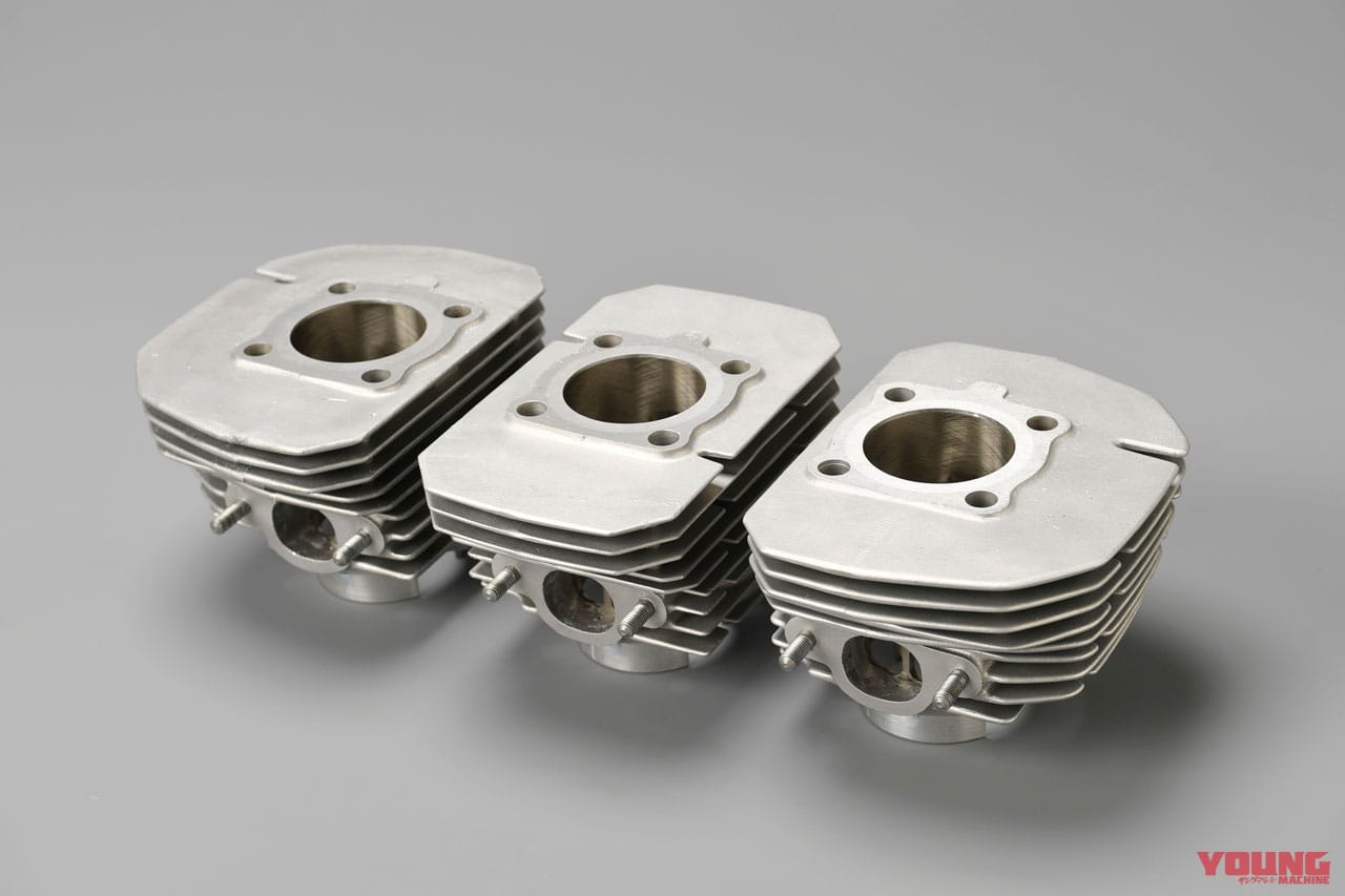 カワサキ750SS|シリンダー|井上ボーリングの仕事〈#3〉 2ストロークの再生/長寿命化と、H2用ビレットヘッドの最新情報