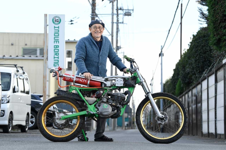 井上ボーリング|水素バイク|井上ボーリングの仕事〈#4〉 車両メーカーに先駆けて、水素バイクを実用化‼