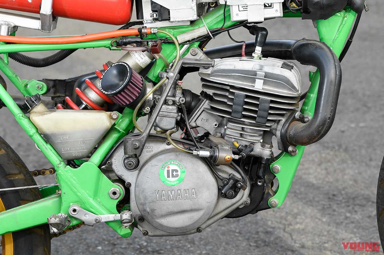 TY250|単気筒|井上ボーリングの仕事〈#4〉 車両メーカーに先駆けて、水素バイクを実用化‼