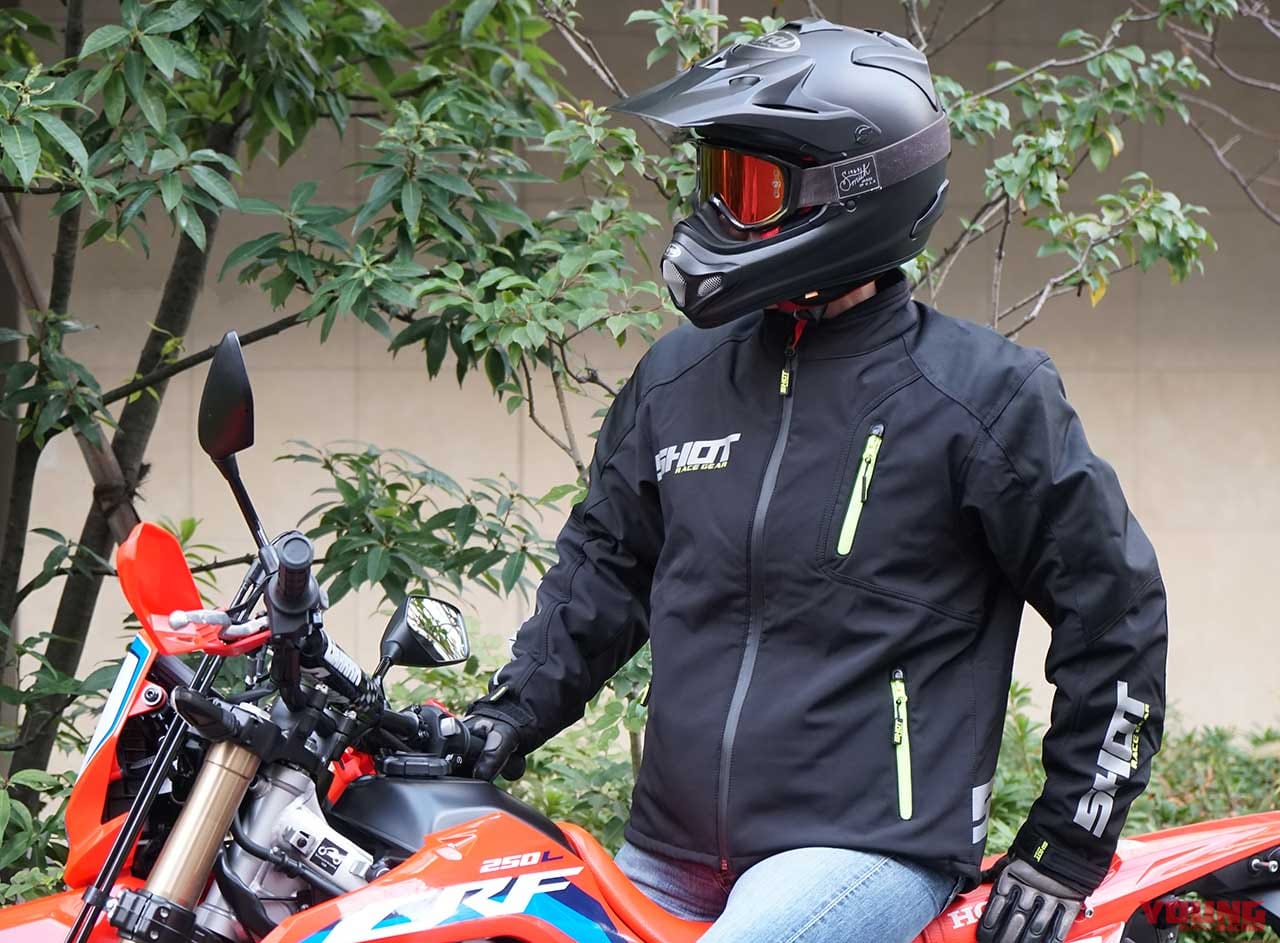 ウインタージャケット|林道ツーリング|SHOT|ウォータープルーフエンデューロジャケット|最旬ウインタージャケットコレクション〈後編〉動きやすい防寒ウエアで冬の林道へ!!