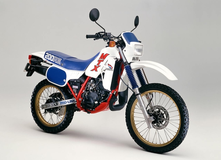 Honda MTX200RⅡ|中途半端とは言わせない! 排気量200ccクラスモデル×厳選5台【愛と青春のオフロードバイクを振り返る】