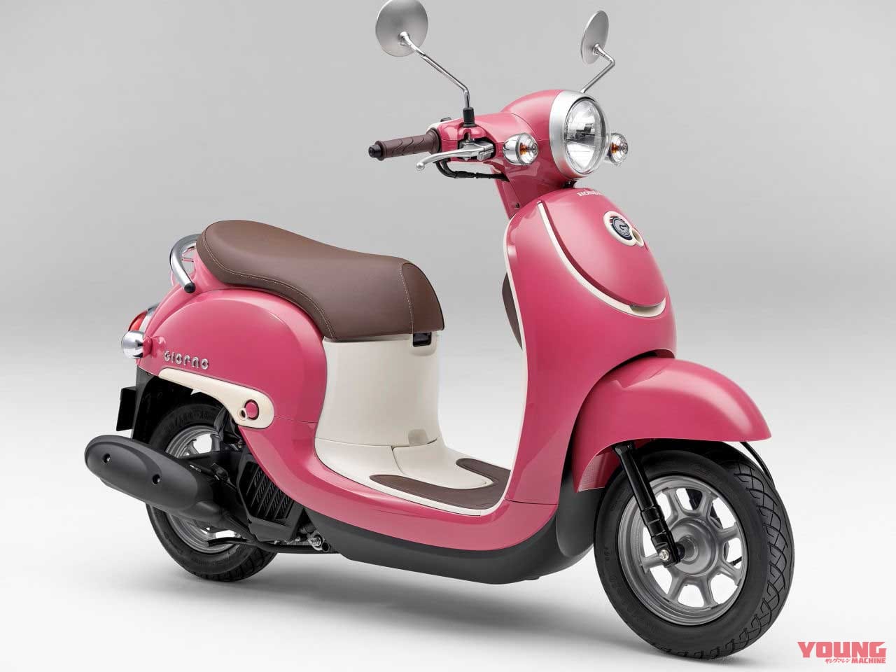 2024 HONDA GIORNO|サマーピンク|ホンダ ジョルノ/くまモンバージョン〈いま国内で買える新型バイクカタログ|原付一種(50cc以下)〉