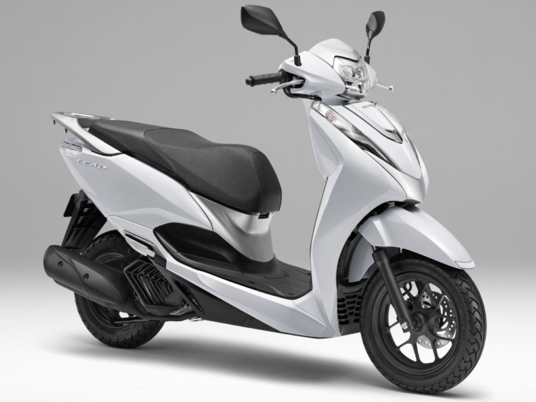2024 HONDA LEAD125 パールジャスミンホワイト|ホンダ リード125〈いま国内で買える新型バイクカタログ|原付二種(125-51cc)〉